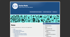 Desktop Screenshot of koshermarks.com
